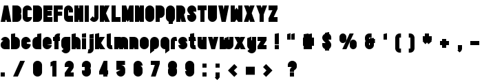 tes© UltraBlack font