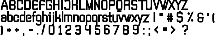 Tevegraphy Bold font