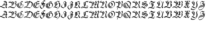 Thannhaeuser Zier font