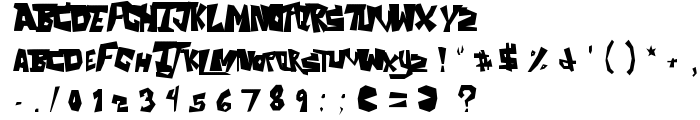 ThE Aquabats! font