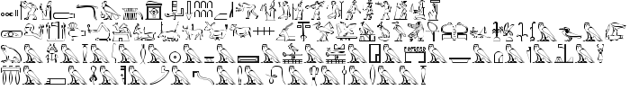 The Nile Song font