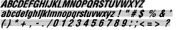 The Score Normal font