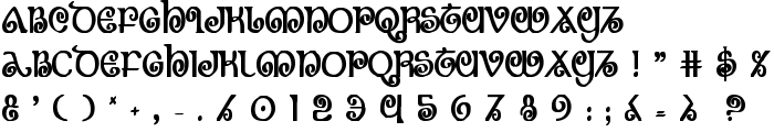 The Shire Bold Condensed font