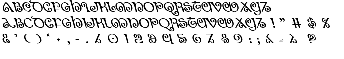 The Shire Leftalic font