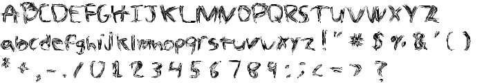 The Spaz font