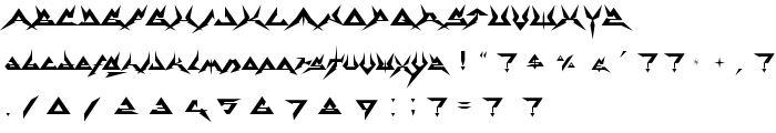 Thermobaric font