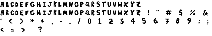 ThreeHours font