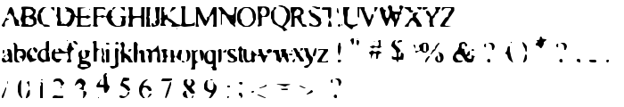 Times New Zoo-man font