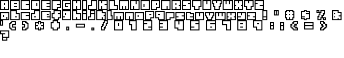 Tiny BoxBitA10 font