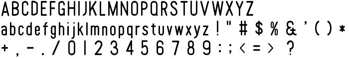 Tomato Round Condensed font