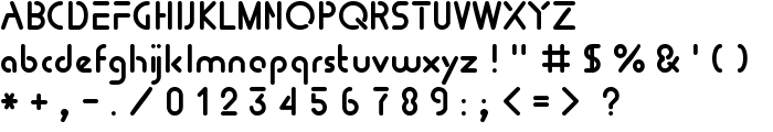 Tomorrow People font