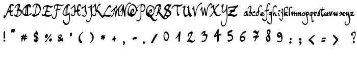 Toms Handwriting font