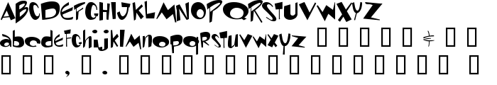 Toontime font