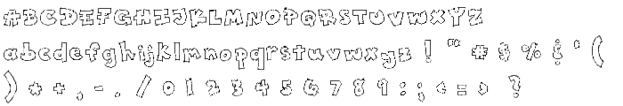 Toony font