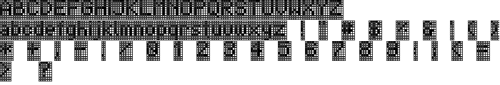 TPF Display font