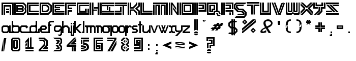 Trackmania font