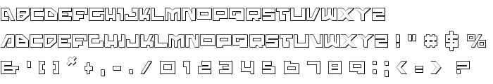 Trajia Shadow font