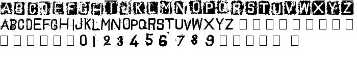 TrashToys02 font