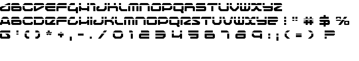 Traveler Laser font