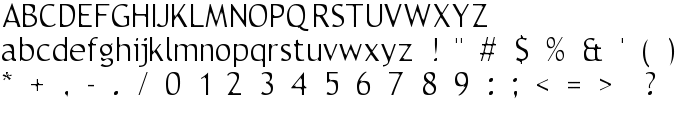 Trebble font