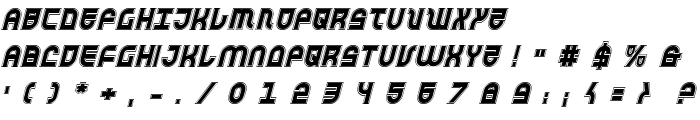 Trek Trooper Academy Italic font