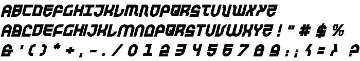 Trek Trooper Bold Italic font