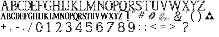 Triforce font