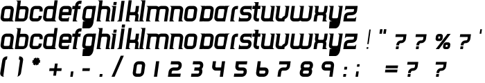 TripSerifCE BoldItalic font