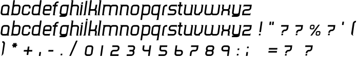 TripSerifCE Italic font