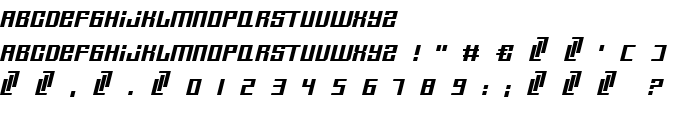 Tristar New font