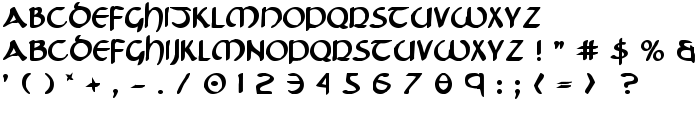 Tristram Bold font