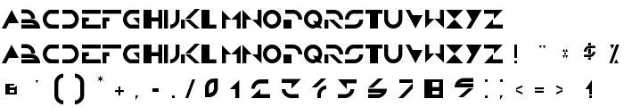 TRON font