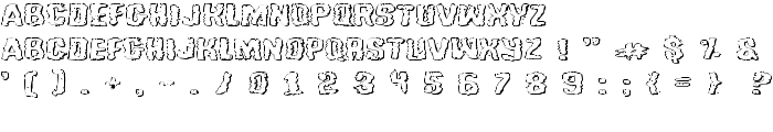 Tussle Expanded Outline font