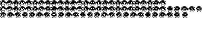 TypewriterKeys font