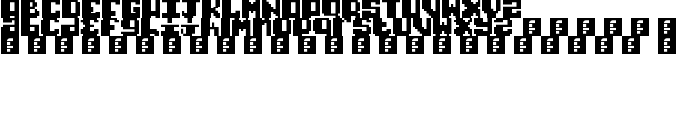 Typo pixel Regular font