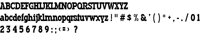 Typodermic-Regular font