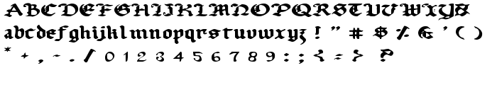 Uberhölme Expanded font