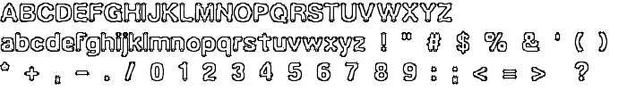 Ubiquity BRK font