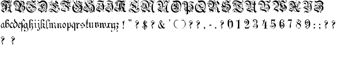 Uechi-Gothic Medium font