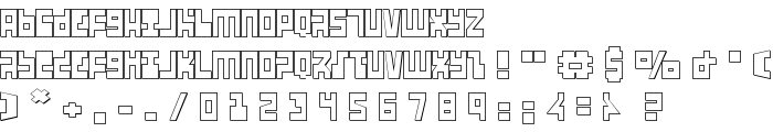 UFO Hunter 3D font