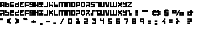 UFO Hunter Expanded font