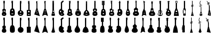 Ukulele font