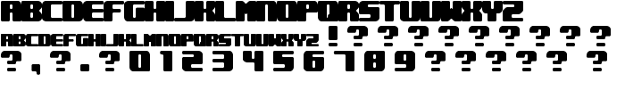 Underwhelmed BRK font