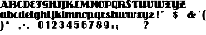 Unicorn NF font