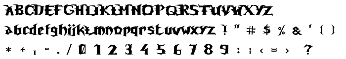 Unreal Tournament font