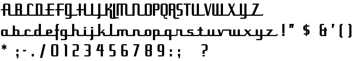 UppenArmsNF Medium font