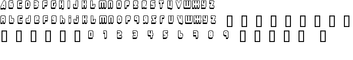 URAL 3d font