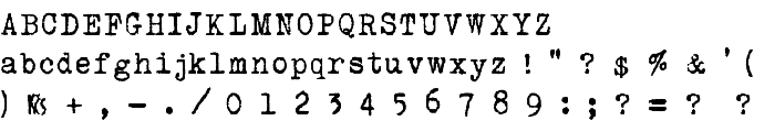 Urania Czech font