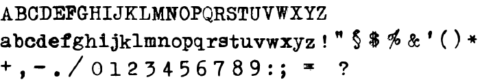 Urania_Piccola_II font