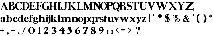 UrsaSerif Bold font